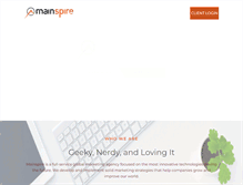 Tablet Screenshot of mainspire.com
